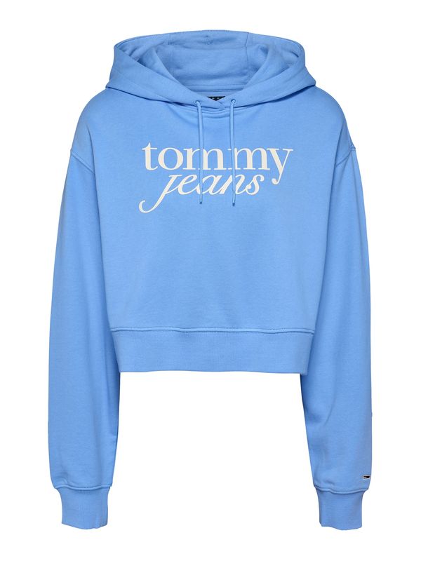 Tommy Jeans Tommy Jeans Majica  azur / bela