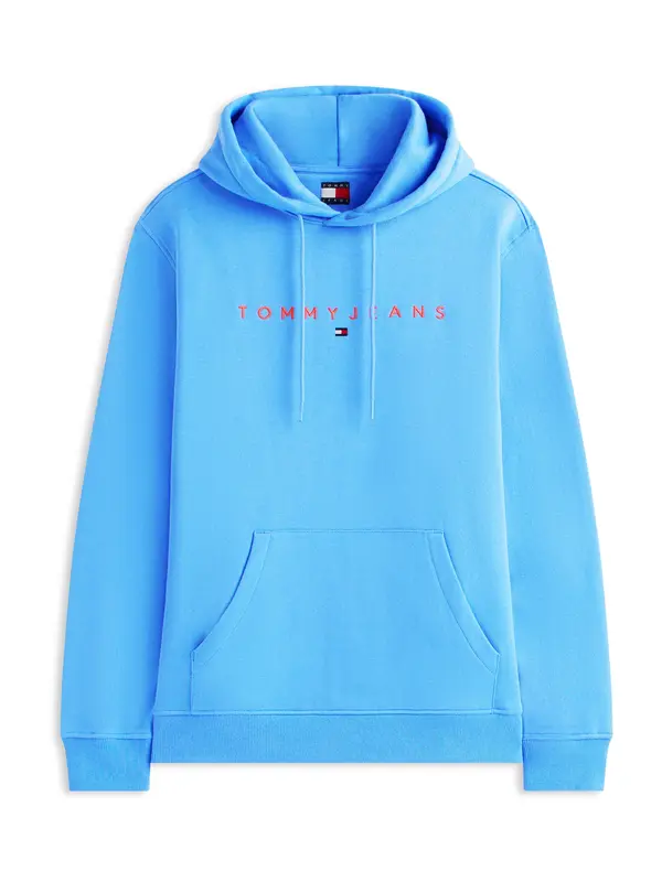 Tommy Jeans Tommy Jeans Majica  azur / svetlo rdeča