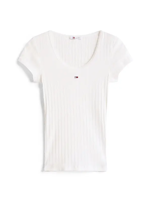 Tommy Jeans Tommy Jeans Majica  bela