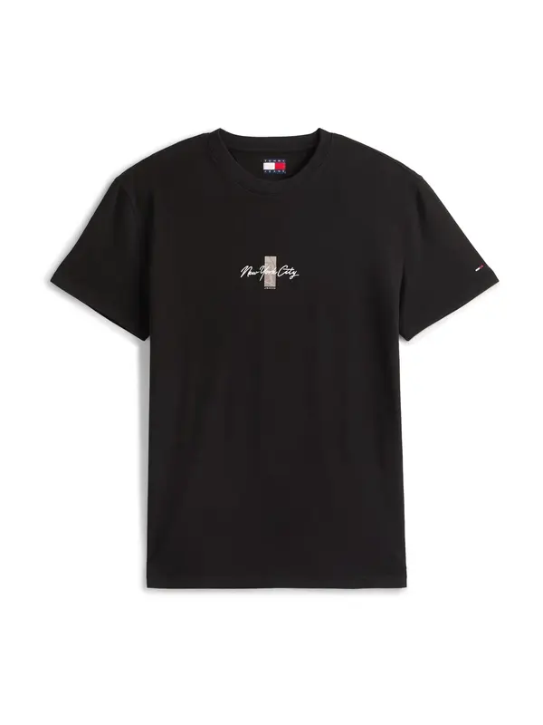 Tommy Jeans Tommy Jeans Majica  bež / kremna / črna / bela