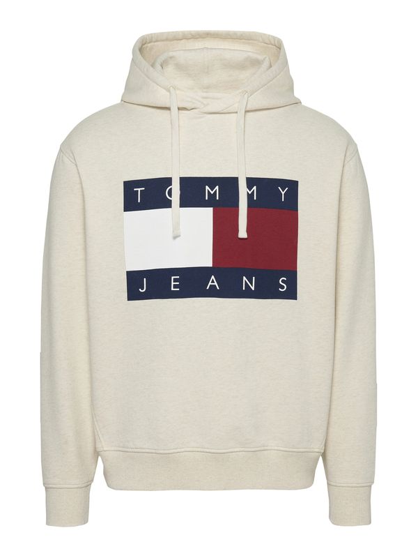 Tommy Jeans Tommy Jeans Majica  bež / mornarska / rdeča / bela