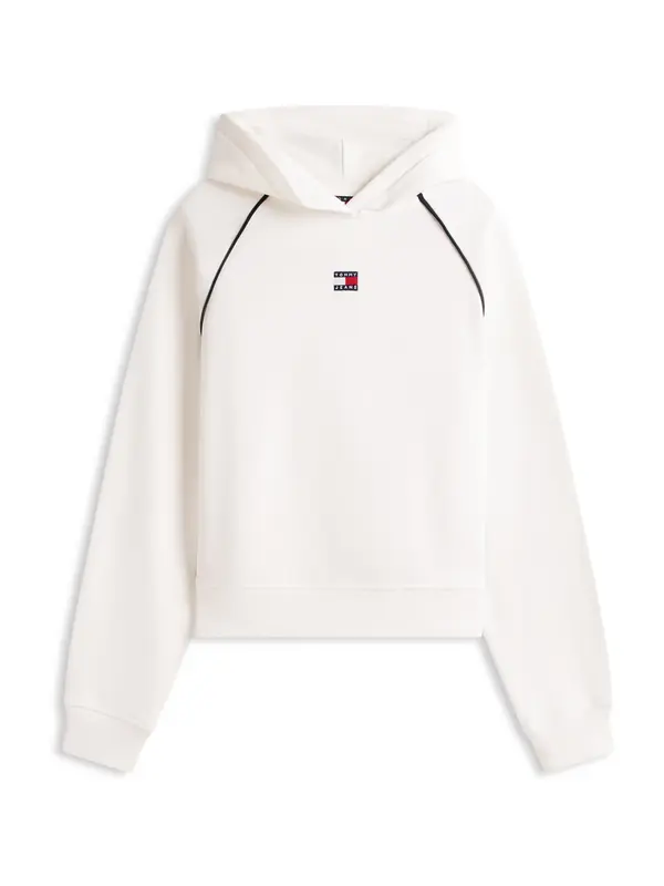 Tommy Jeans Tommy Jeans Majica  brusnica / črna / bela