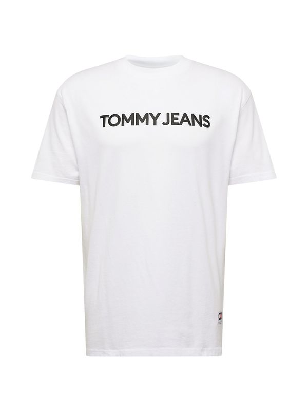 Tommy Jeans Tommy Jeans Majica 'CLASSIC'  črna / bela