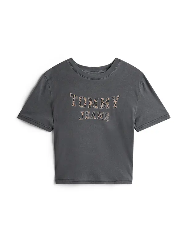Tommy Jeans Tommy Jeans Majica  čokolada / umbra / kapučino / črna