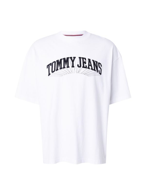 Tommy Jeans Tommy Jeans Majica  črna / bela