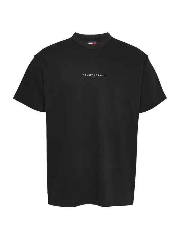Tommy Jeans Tommy Jeans Majica  črna / bela