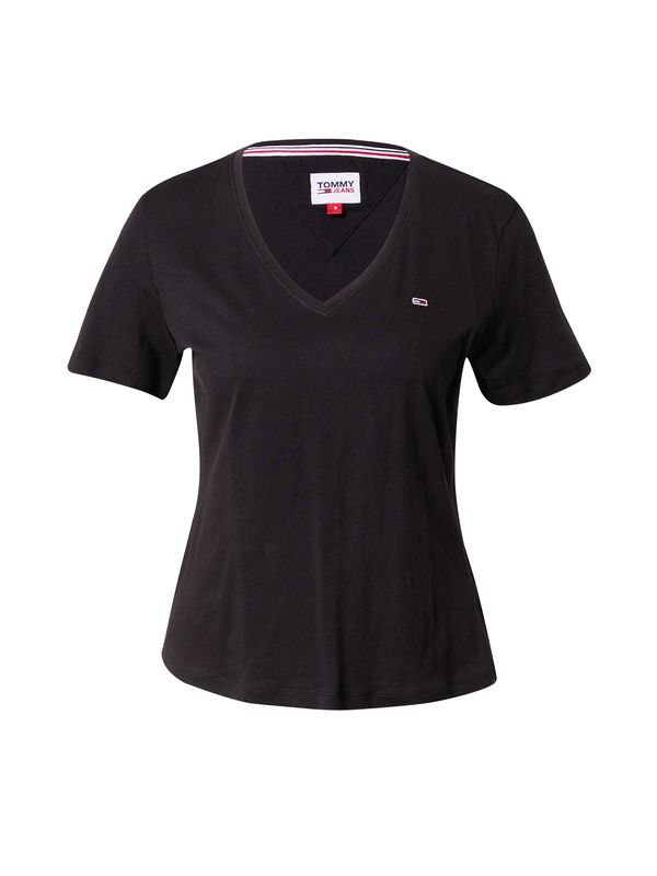 Tommy Hilfiger Tommy Jeans Majica  črna