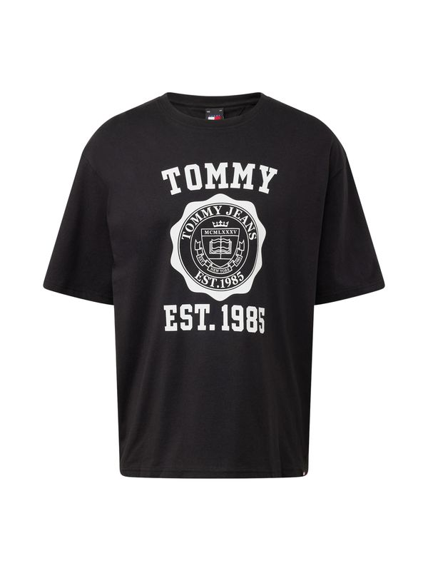 Tommy Jeans Tommy Jeans Majica  črna / off-bela