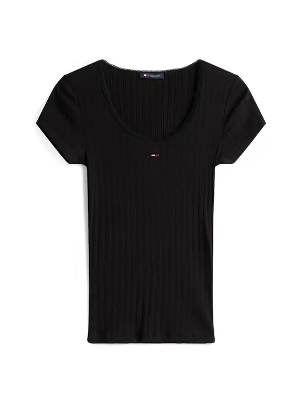 Tommy Jeans Tommy Jeans Majica  črna