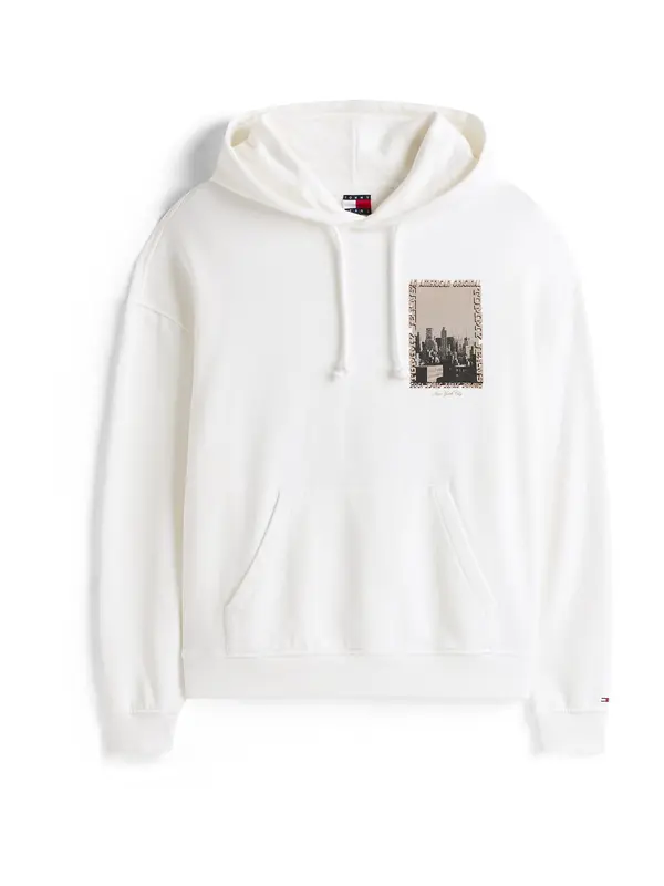 Tommy Jeans Tommy Jeans Majica  ecru / kapučino / temno siva / črna