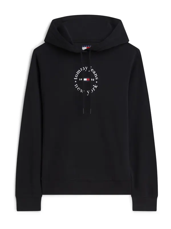 Tommy Jeans Tommy Jeans Majica 'ESS'  črna / bela