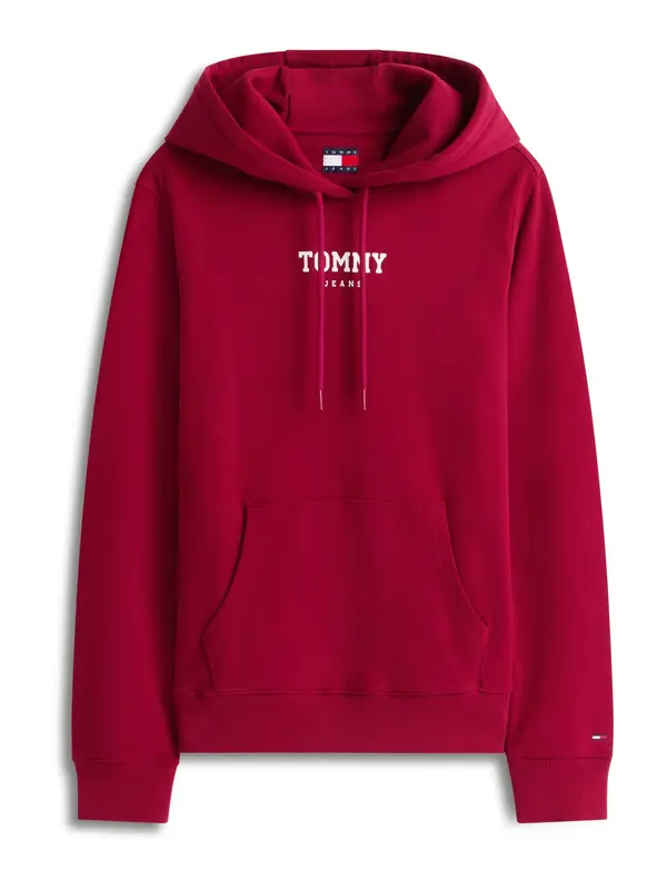 Tommy Jeans Tommy Jeans Majica 'ESS'  jagoda / bela