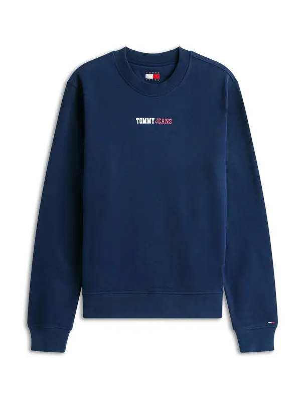 Tommy Jeans Tommy Jeans Majica 'ESS'  mornarska / svetlo roza / bela
