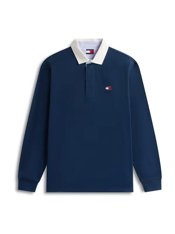 Tommy Jeans Tommy Jeans Majica 'ESS'  temno modra / bela