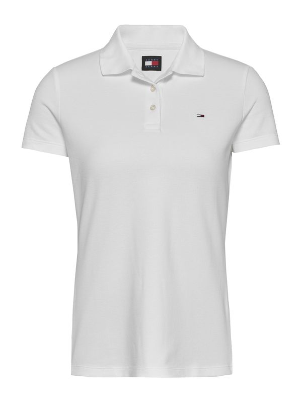 Tommy Hilfiger Tommy Jeans Majica 'ESSENTIAL'  bela