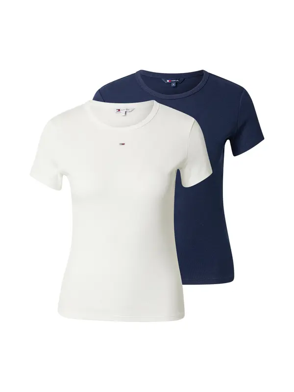 Tommy Jeans Tommy Jeans Majica 'ESSENTIAL'  bela