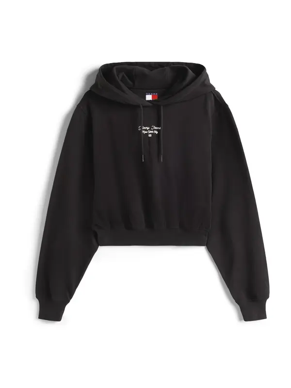 Tommy Jeans Tommy Jeans Majica 'ESSENTIAL'  črna / bela