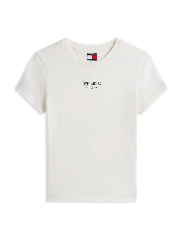 Tommy Jeans Tommy Jeans Majica 'ESSENTIAL'  črna / bela