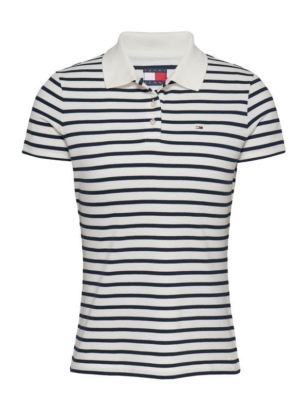 Tommy Jeans Tommy Jeans Majica 'ESSENTIAL'  črna / bela