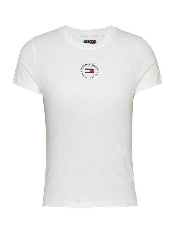 Tommy Jeans Tommy Jeans Majica 'ESSENTIAL'  marine / rdeča / bela