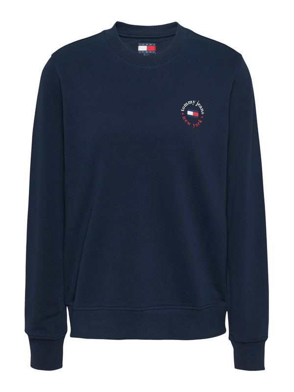 Tommy Jeans Tommy Jeans Majica 'ESSENTIAL'  marine / rdeča / bela