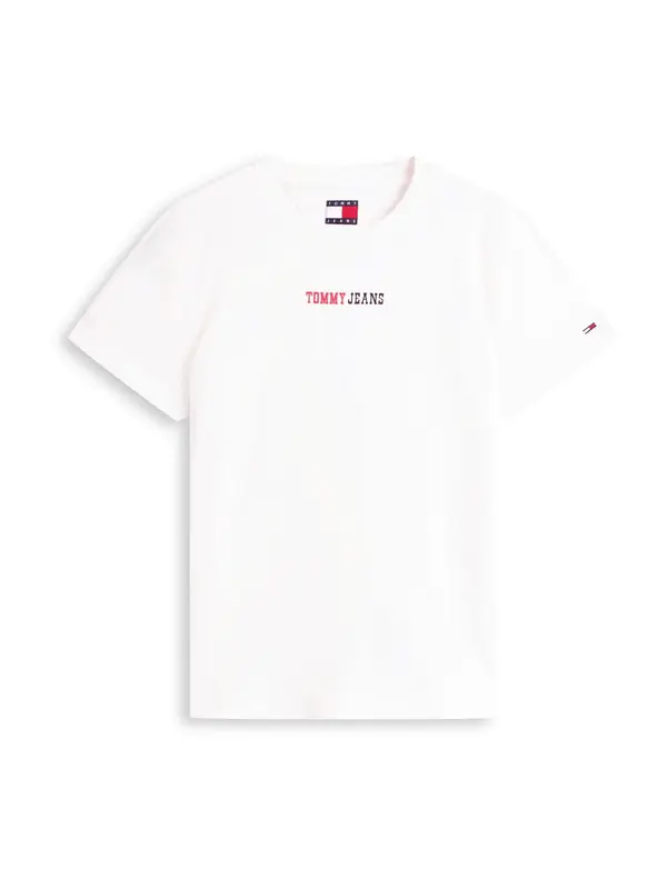 Tommy Jeans Tommy Jeans Majica 'ESSENTIAL'  mornarska / roza / bela