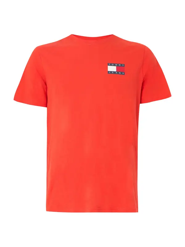 Tommy Jeans Tommy Jeans Majica 'ESSENTIAL'  oranžno rdeča