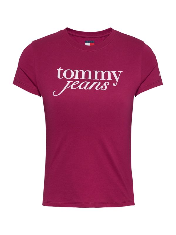 Tommy Jeans Tommy Jeans Majica 'ESSENTIAL'  rdeča