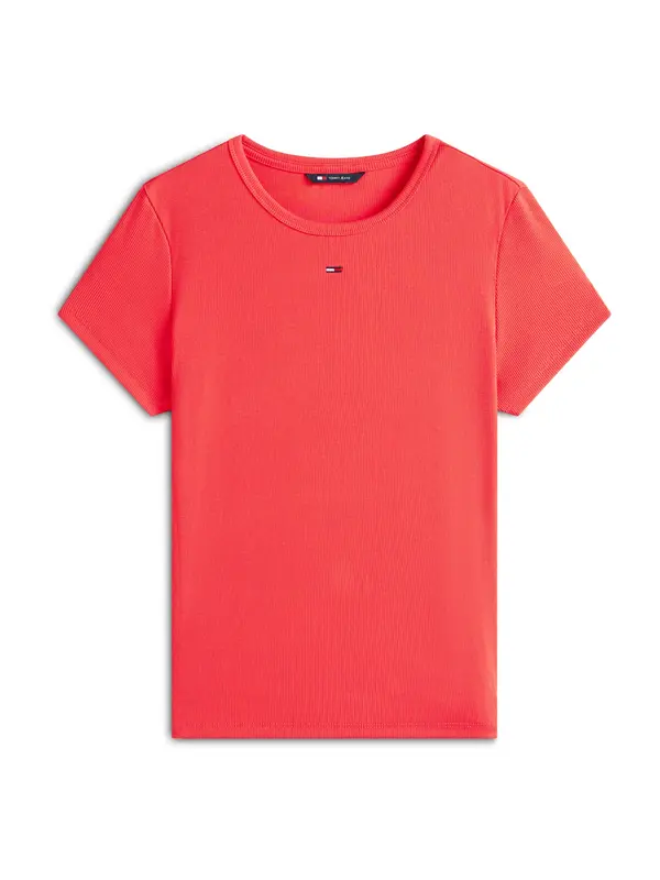 Tommy Jeans Tommy Jeans Majica 'ESSENTIAL'  rdeča