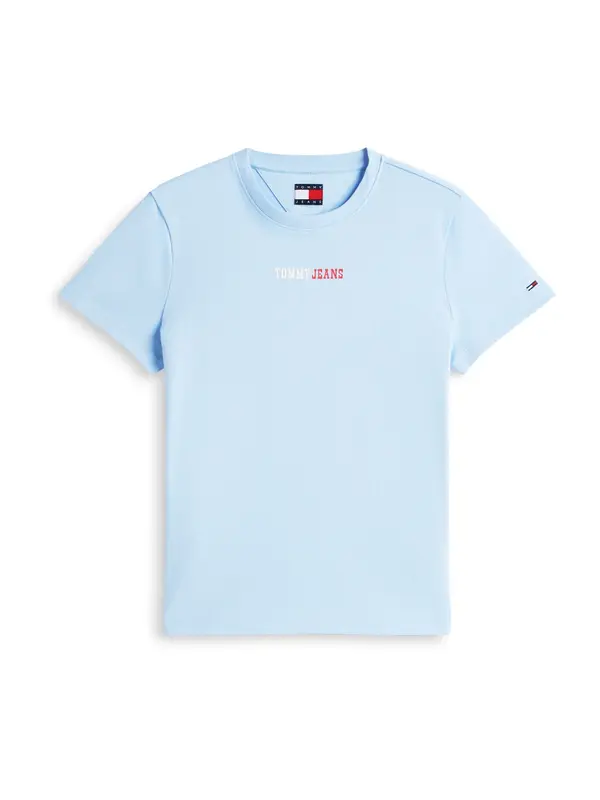 Tommy Jeans Tommy Jeans Majica 'ESSENTIAL'  svetlo modra / rdeča / bela