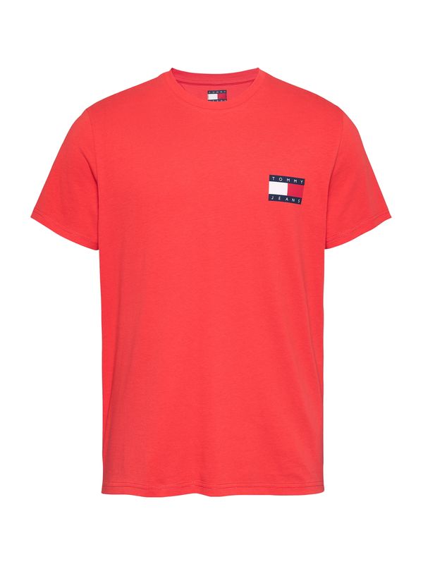 Tommy Jeans Tommy Jeans Majica 'ESSENTIAL'  temno modra / jastog / rdeča / bela