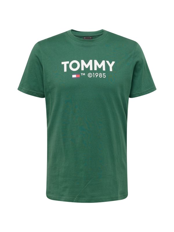 Tommy Jeans Tommy Jeans Majica 'ESSENTIAL'  temno modra / smaragd / rdeča / bela