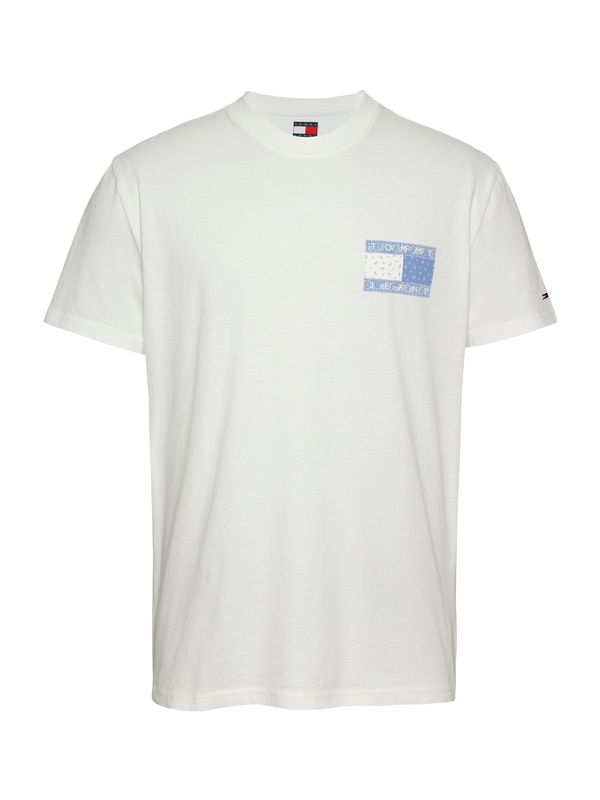 Tommy Jeans Tommy Jeans Majica  golobje modra / bela