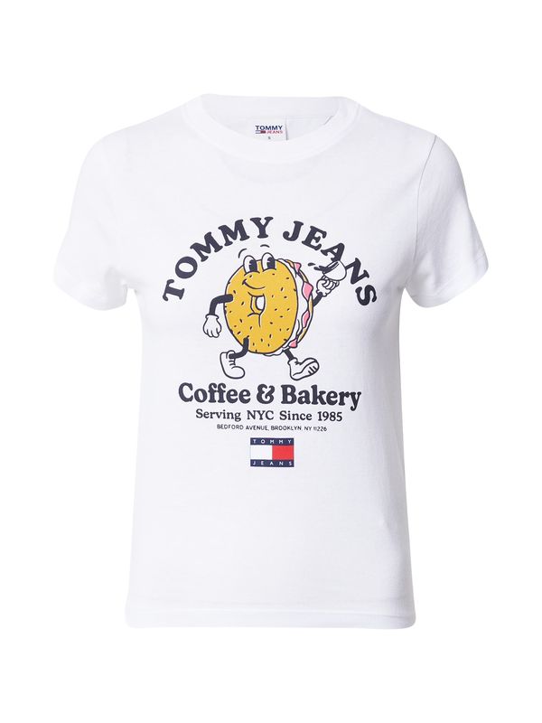 Tommy Jeans Tommy Jeans Majica  gorčica / rdeča / črna / bela