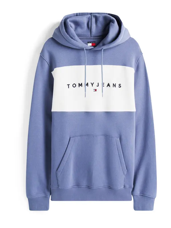 Tommy Jeans Tommy Jeans Majica  kraljevo modra / bela