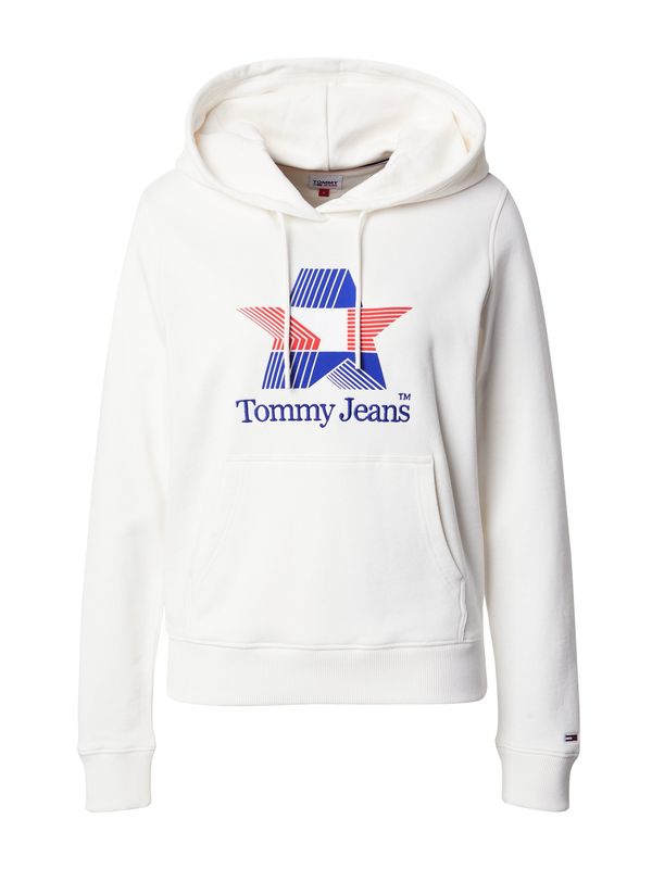 Tommy Jeans Tommy Jeans Majica  kraljevo modra / živo rdeča / bela