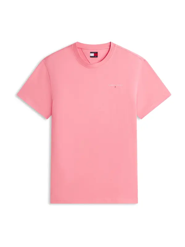 Tommy Jeans Tommy Jeans Majica 'Linear Logo Slim'  roza