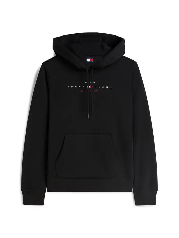 Tommy Jeans Tommy Jeans Majica 'Logo Boxy'  rdeča / črna / bela