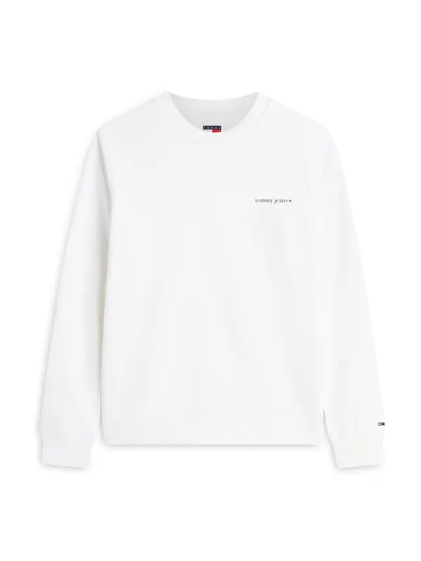 Tommy Jeans Tommy Jeans Majica 'Logo'  črna / bela
