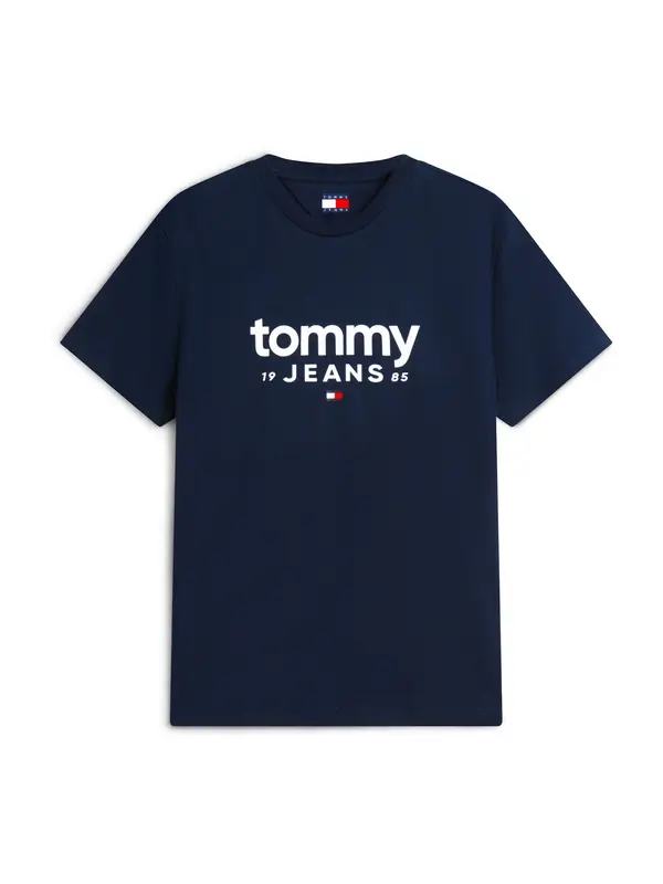 Tommy Jeans Tommy Jeans Majica 'Logo Graphic Slim'  mornarska / rdeča / bela