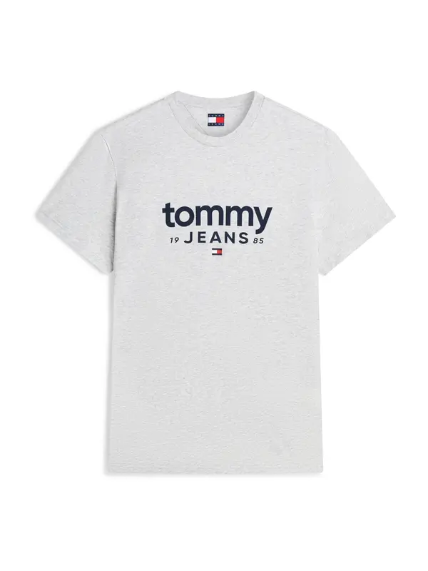 Tommy Jeans Tommy Jeans Majica 'Logo Graphic Slim'  mornarska / svetlo siva / rdeča / bela