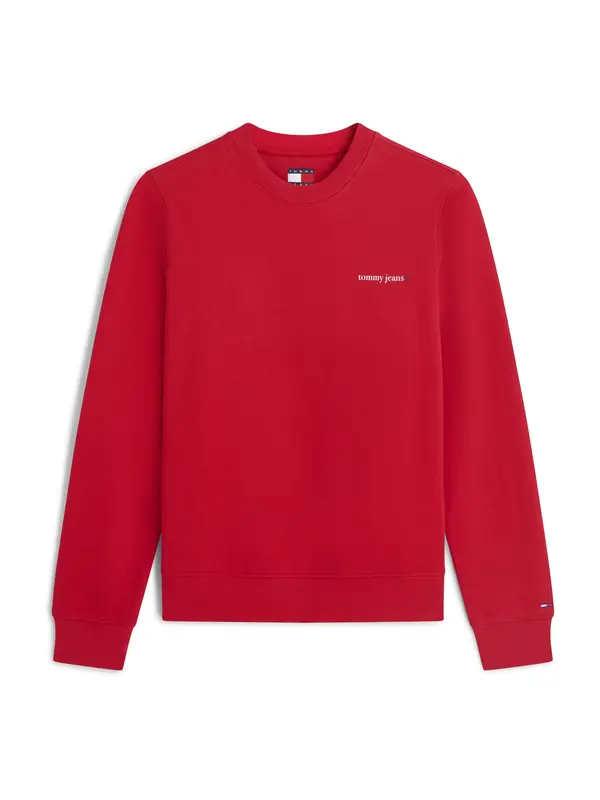 Tommy Jeans Tommy Jeans Majica 'Logo'  rdeča