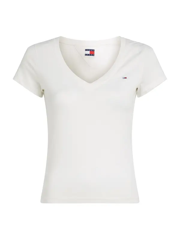 Tommy Jeans Tommy Jeans Majica 'Low Slim'  bela