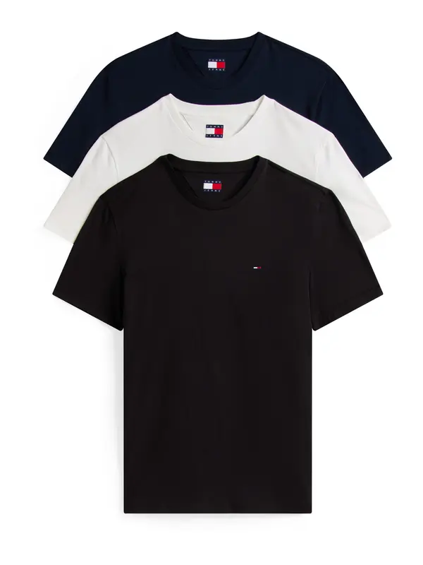 Tommy Jeans Tommy Jeans Majica  marine / črna / bela