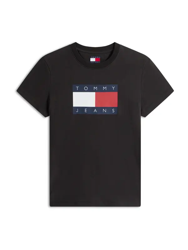Tommy Jeans Tommy Jeans Majica  marine / krvavo rdeča / črna / bela