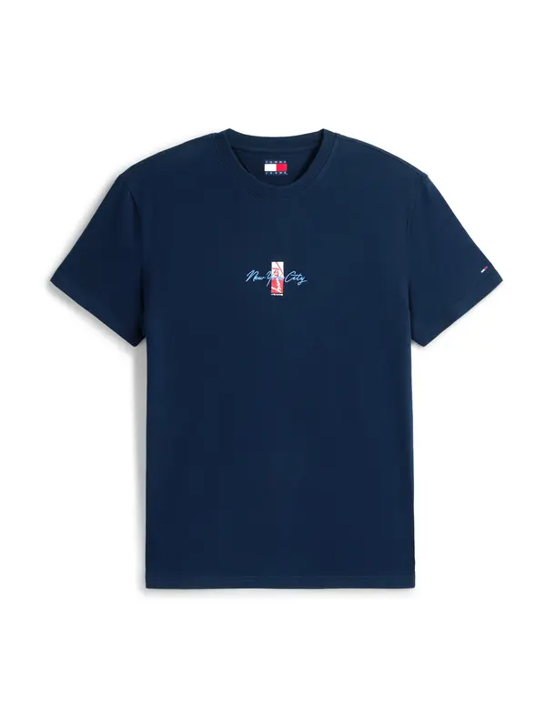 Tommy Jeans Tommy Jeans Majica  marine / rdeča / bela