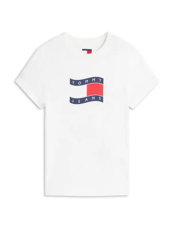 Tommy Jeans Tommy Jeans Majica  marine / rdeča / bela