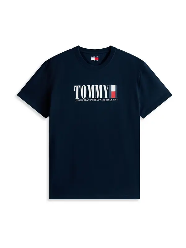 Tommy Jeans Tommy Jeans Majica  marine / rdeča / bela
