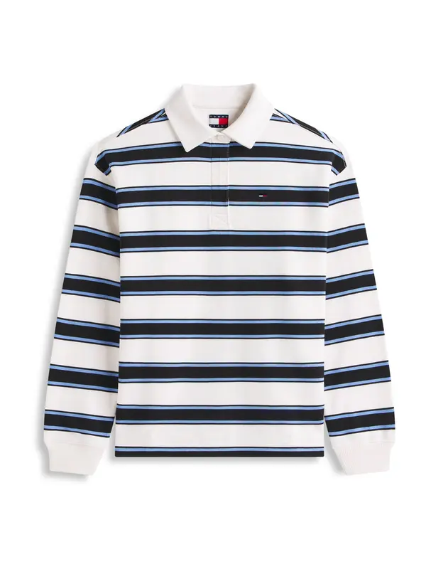 Tommy Jeans Tommy Jeans Majica  marine / svetlo modra / bela