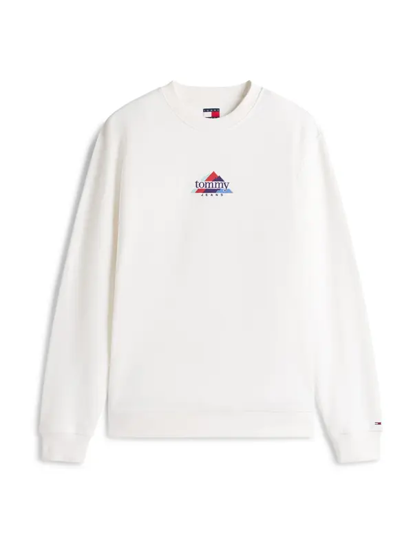 Tommy Jeans Tommy Jeans Majica  meta / živo rdeča / črna / bela